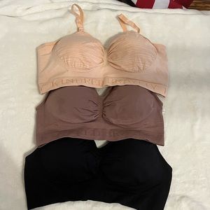 Bundle of 3- Kindred Bravely Maternity Bras- Size XXL